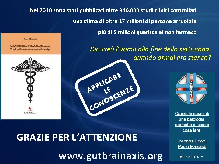 Nel 2010 sono stati pubblicati oltre 340. 000 studi clinici controllati una stima di