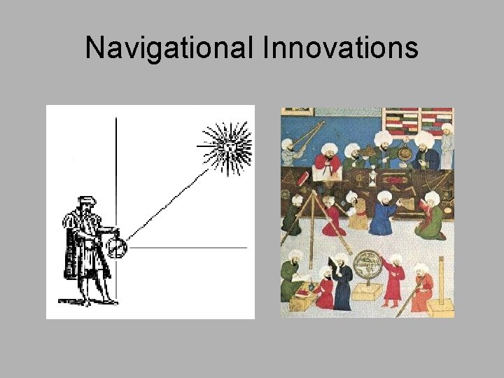 Navigational Innovations 