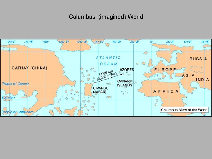 Columbus’ (imagined) World 