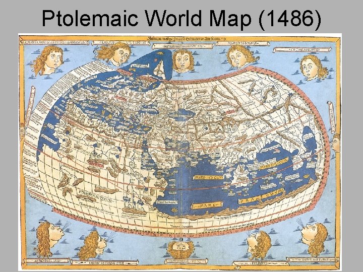 Ptolemaic World Map (1486) 