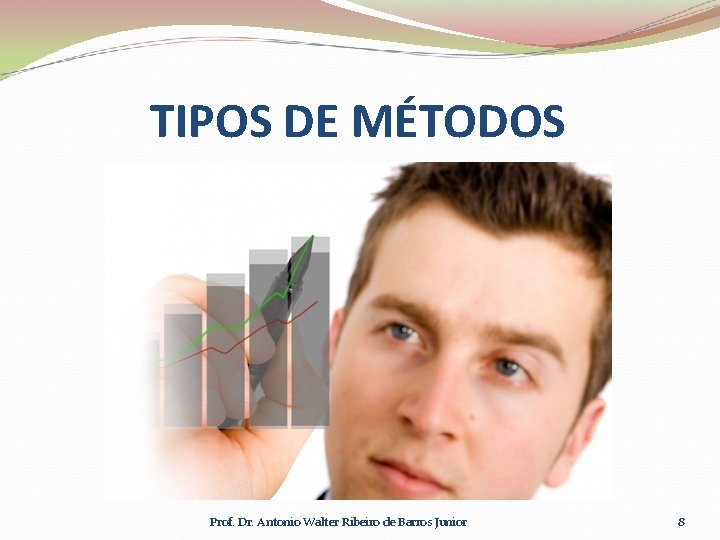TIPOS DE MÉTODOS Prof. Dr. Antonio Walter Ribeiro de Barros Junior 8 