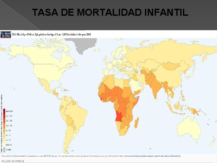 TASA DE MORTALIDAD INFANTIL 