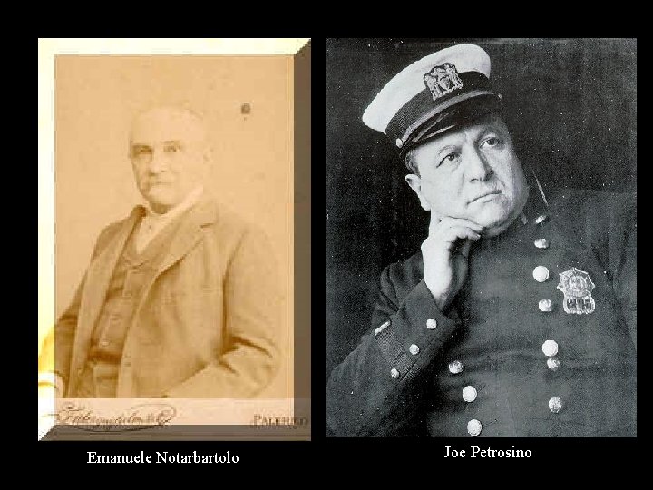 Emanuele Notarbartolo Joe Petrosino 
