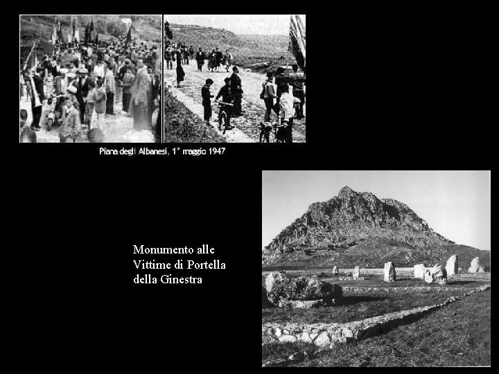 Monumento alle Vittime di Portella della Ginestra 