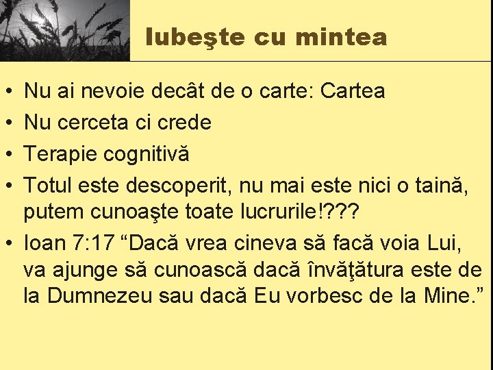 Iubeşte cu mintea • • Nu ai nevoie decât de o carte: Cartea Nu