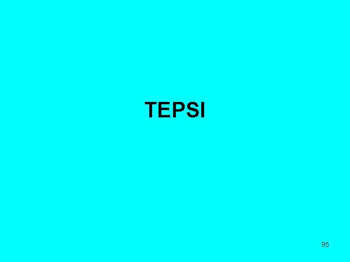 TEPSI 95 