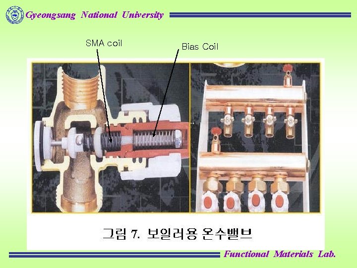 Gyeongsang National University SMA coil Bias Coil Functional Materials Lab. 