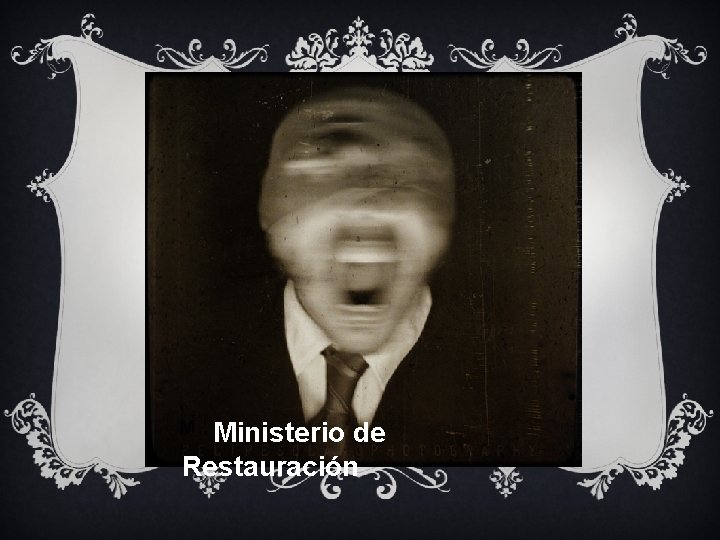 M Ministerio de Restauración 