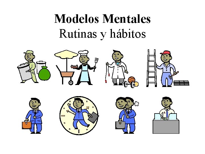 Modelos Mentales Rutinas y hábitos 