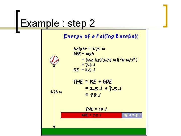 Example : step 2 