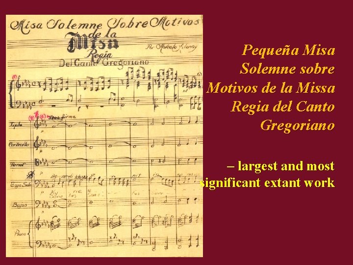 Pequeña Misa Solemne sobre Motivos de la Missa Regia del Canto Gregoriano – largest