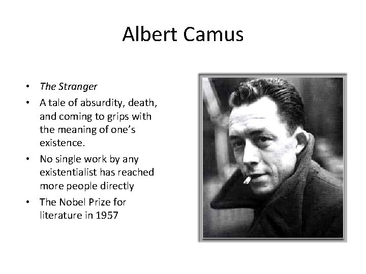 Albert Camus • The Stranger • A tale of absurdity, death, and coming to
