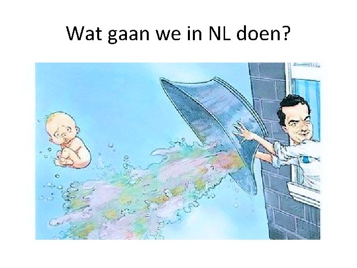 Wat gaan we in NL doen? 