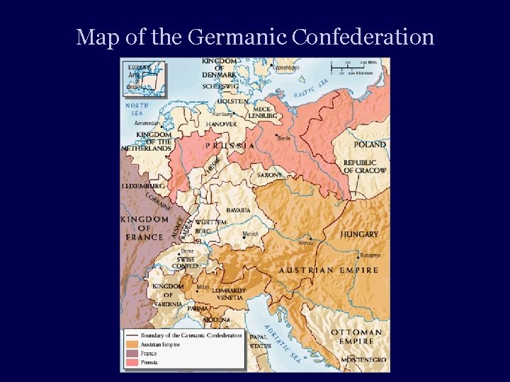 Map of the Germanic Confederation 