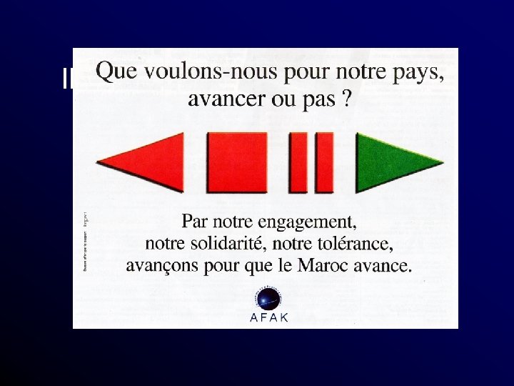 Il n ’y a pas de développement sans démocratie et pas de démocratie sans