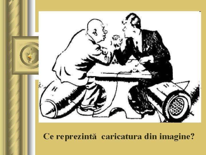 Ce reprezintă caricatura din imagine? 