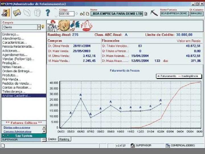 Exemplo de Sistemas CRM Exemplo de Sistemas CRM
