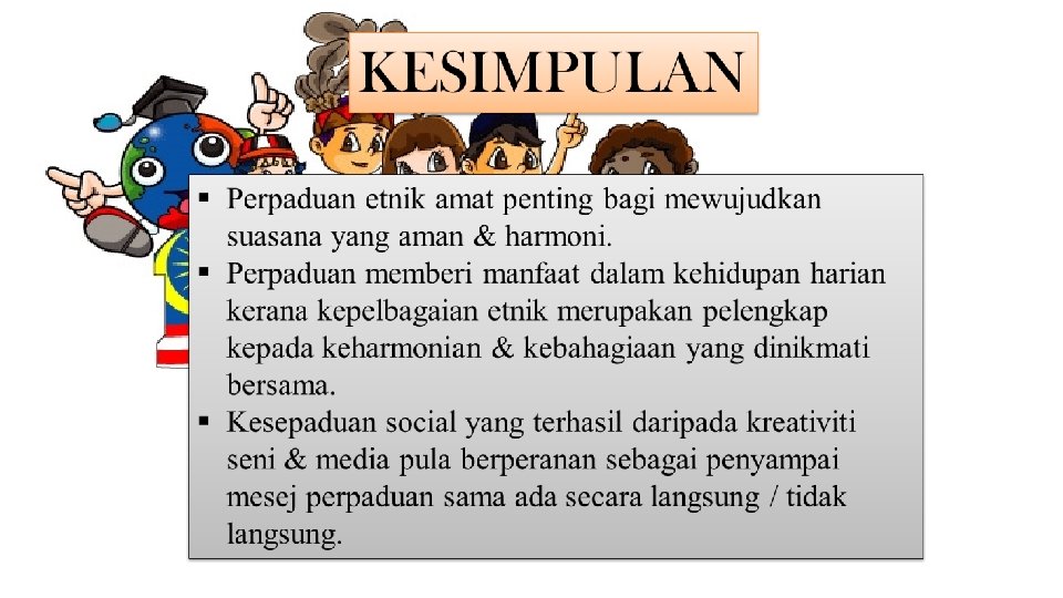 Elemen Penting Yang Membawa Kepada Kesepaduan Sosial Dalam Konteks
Kepelbagaian