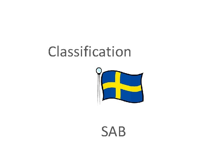 Classification SAB 