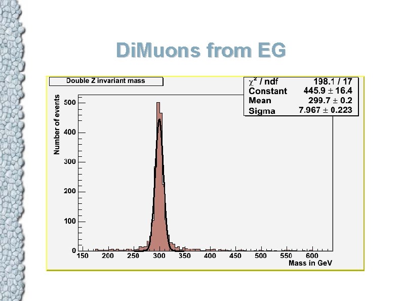 Di. Muons from EG 