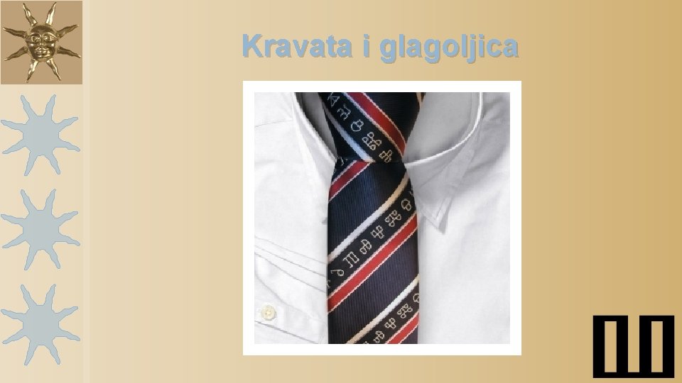 Kravata i glagoljica 