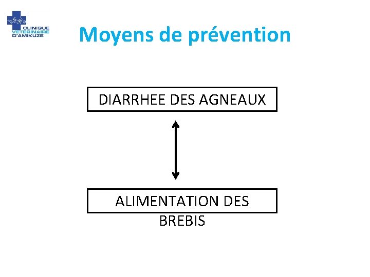 Moyens de prévention DIARRHEE DES AGNEAUX ALIMENTATION DES BREBIS 