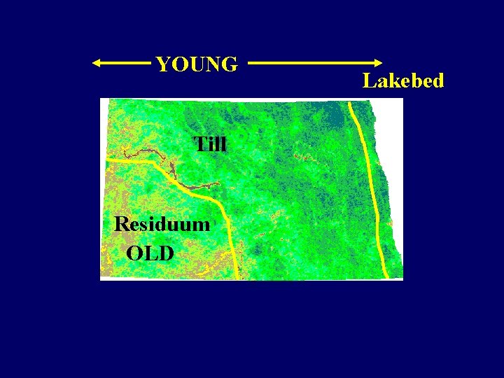 YOUNG Till Residuum OLD Lakebed 