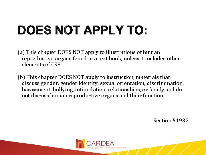 (a) This chapter DOES NOT apply to illustrations of human reproductive organs found in
