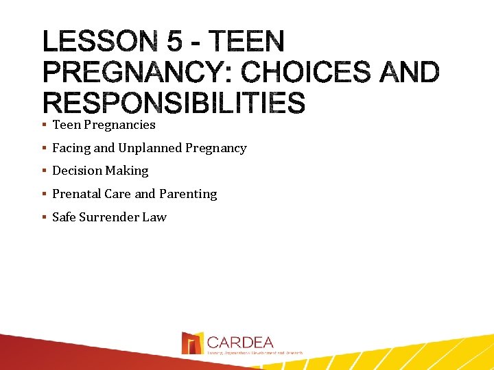  Teen Pregnancies Facing and Unplanned Pregnancy Decision Making Prenatal Care and Parenting Safe