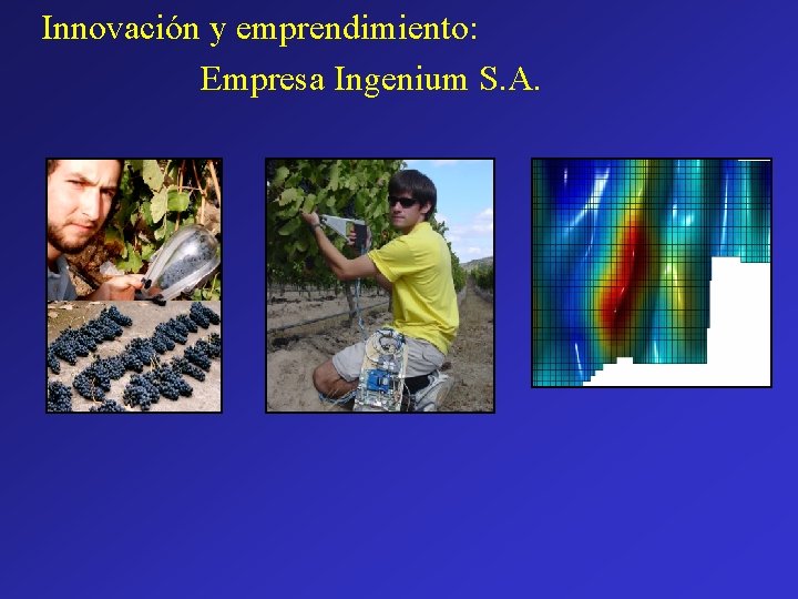 Innovación y emprendimiento: Empresa Ingenium S. A. 