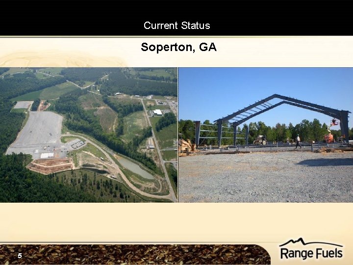 Current Status Soperton, GA 5 Current Status Soperton, GA 5