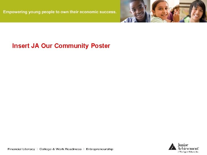 Insert JA Our Community Poster 