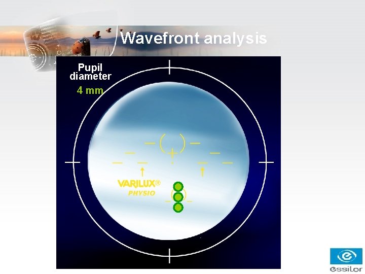 Wavefront analysis Pupil diameter 4 mm Wavefront analysis Pupil diameter 4 mm