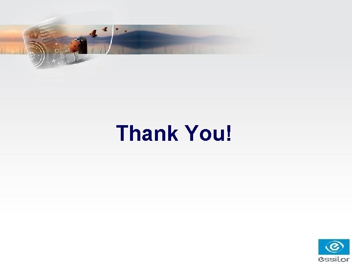 Thank You! Thank You!