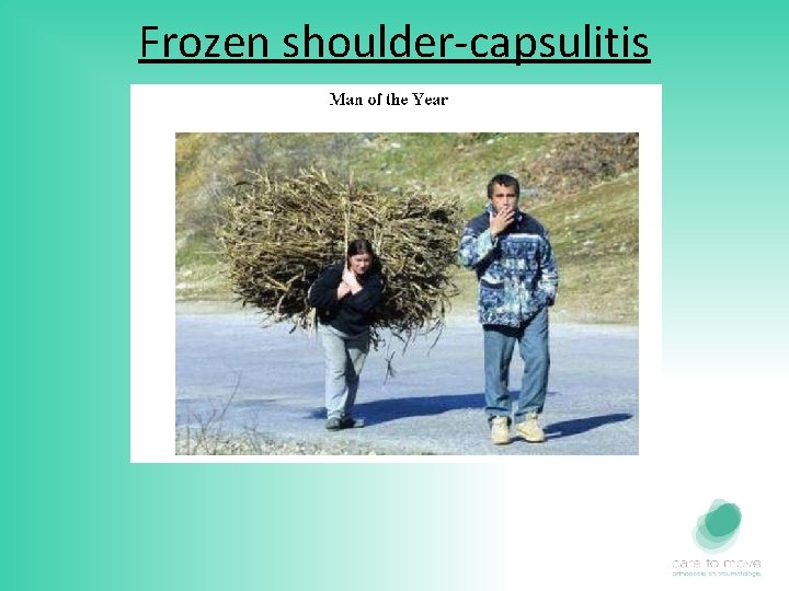 Frozen shoulder-capsulitis 