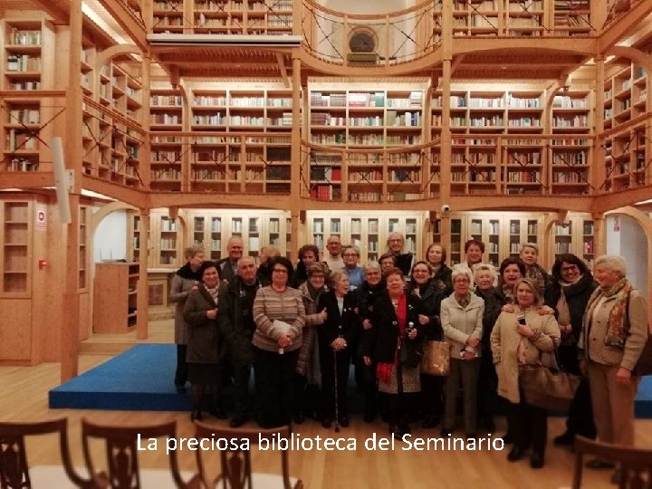 La preciosa biblioteca del Seminario 