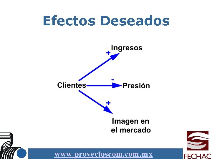 Efectos Deseados www. proyectoscom. mx 