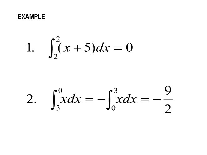 EXAMPLE EXAMPLE
