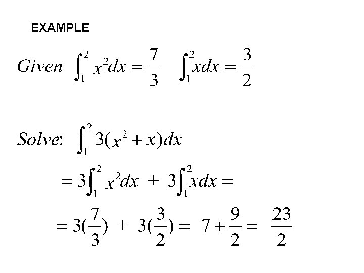 EXAMPLE EXAMPLE