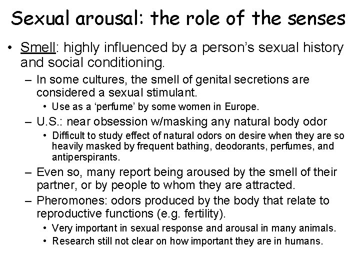 Chapter 6 Sexual Arousal and Response Hormones Steroid