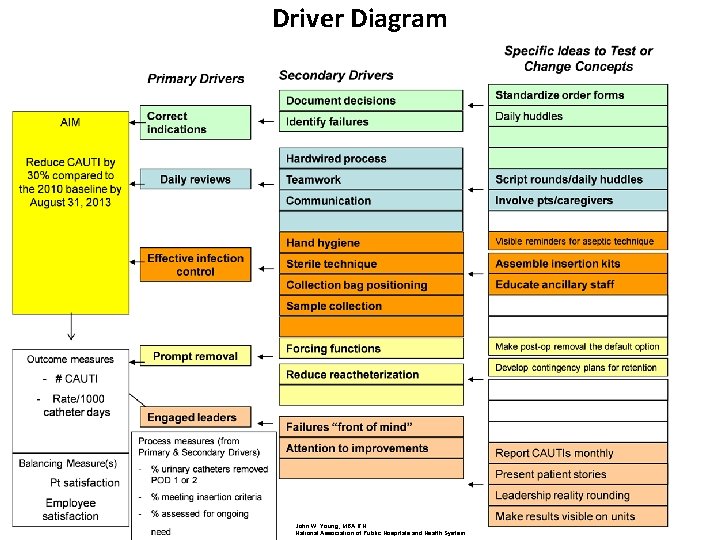 Driver Diagram John W. Young, MBA RN National Association of Public Hospitals and Health