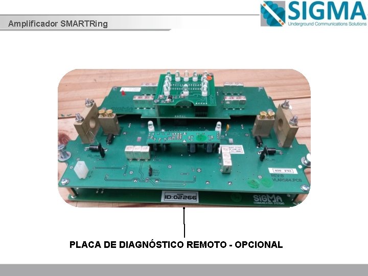 Amplificador SMARTRing PLACA DE DIAGNÓSTICO REMOTO - OPCIONAL 29 