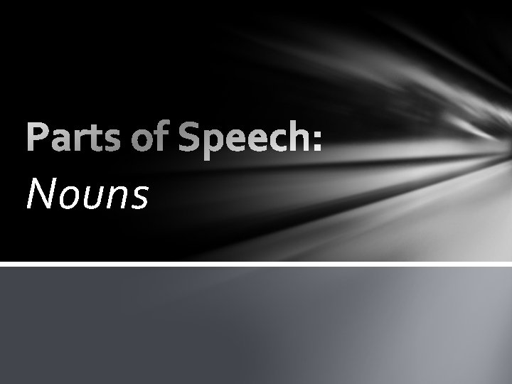 Nouns 