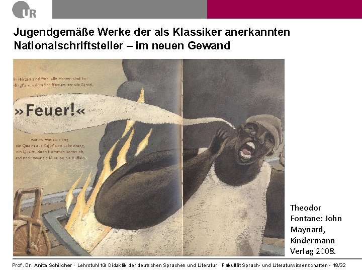 Jugendgemäße Werke der als Klassiker anerkannten Nationalschriftsteller – im neuen Gewand Theodor Fontane: John