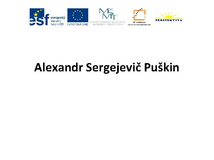 Alexandr Sergejevič Puškin 