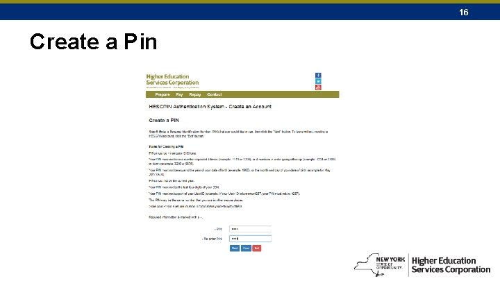 16 Create a Pin 