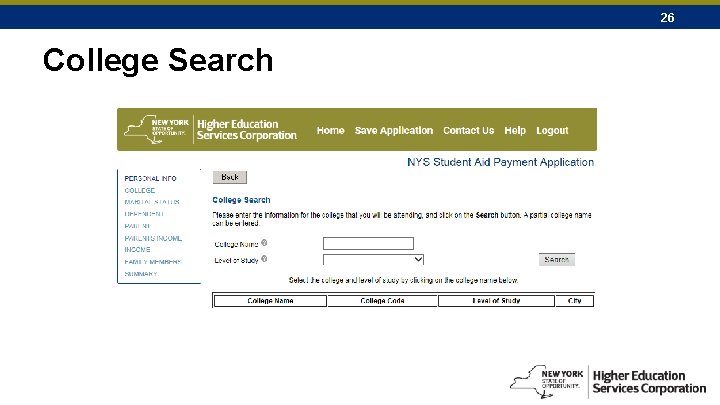 26 College Search 