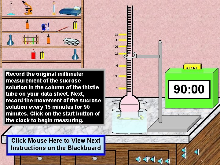 33 30 26 22 16 Record the original millimeter measurement of the sucrose solution 33 30 26 22 16 Record the original millimeter measurement of the sucrose solution