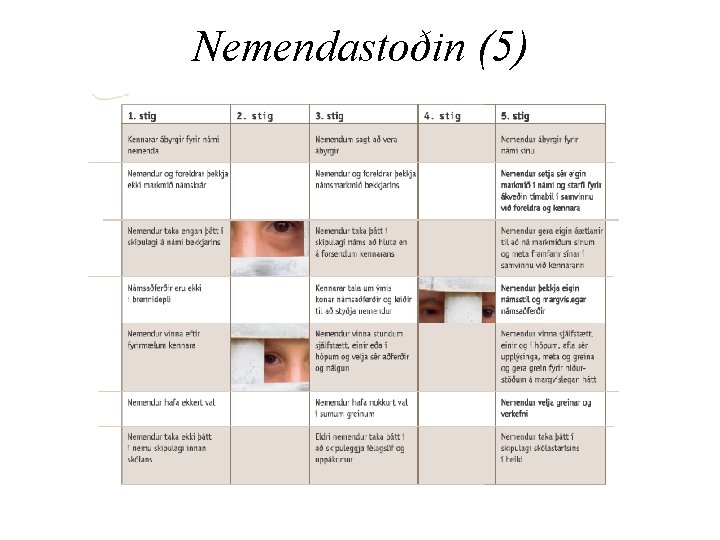 Nemendastoðin (5) 