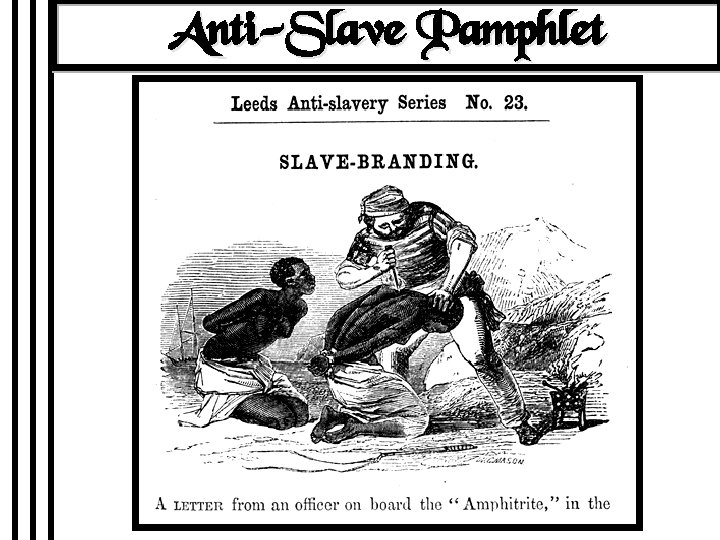Anti-Slave Pamphlet 